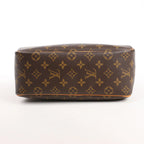 Louis Vuitton Monogram Canvas Trouville Handbag in Brown M42228