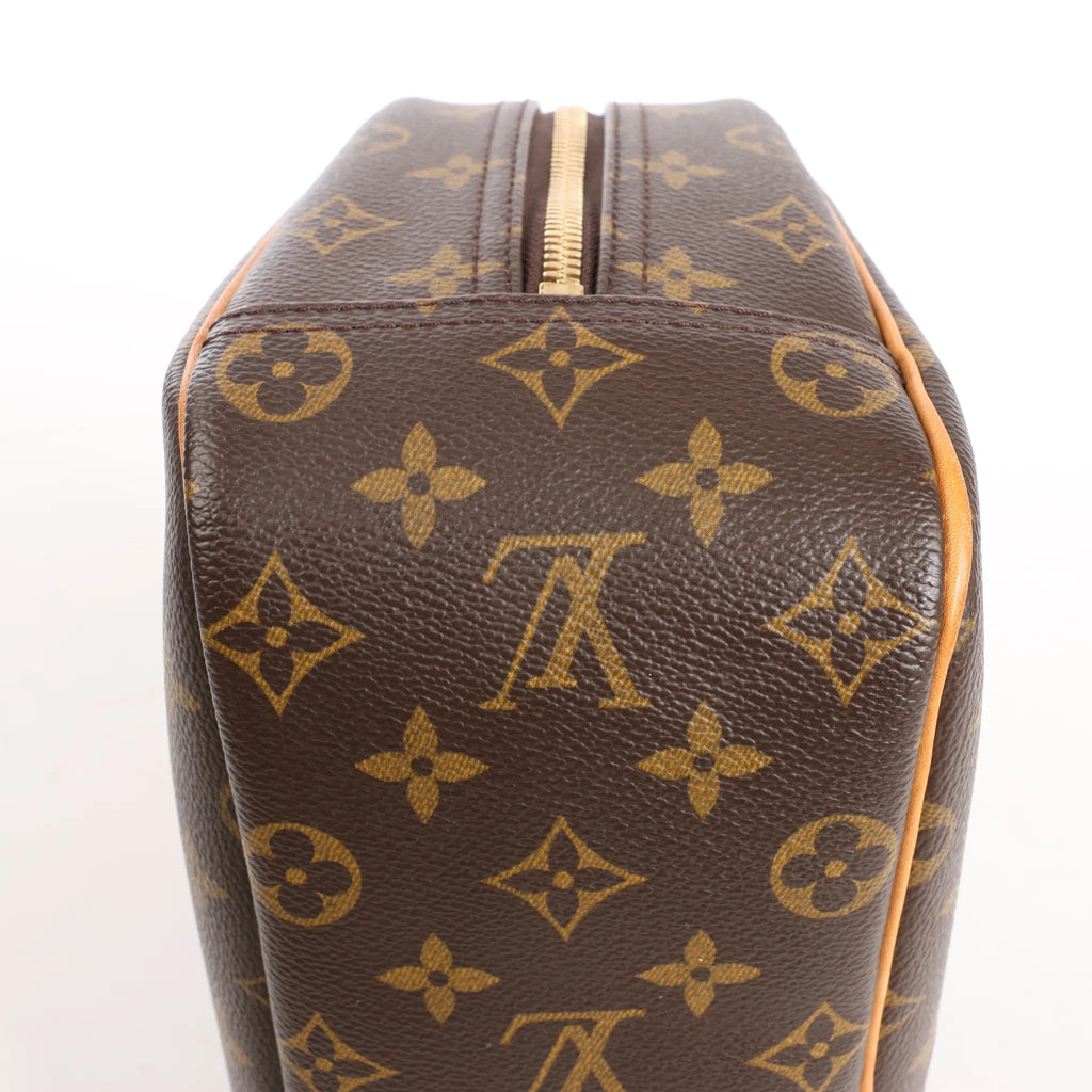 Louis Vuitton Monogram Canvas Trouville Handbag in Brown M42228