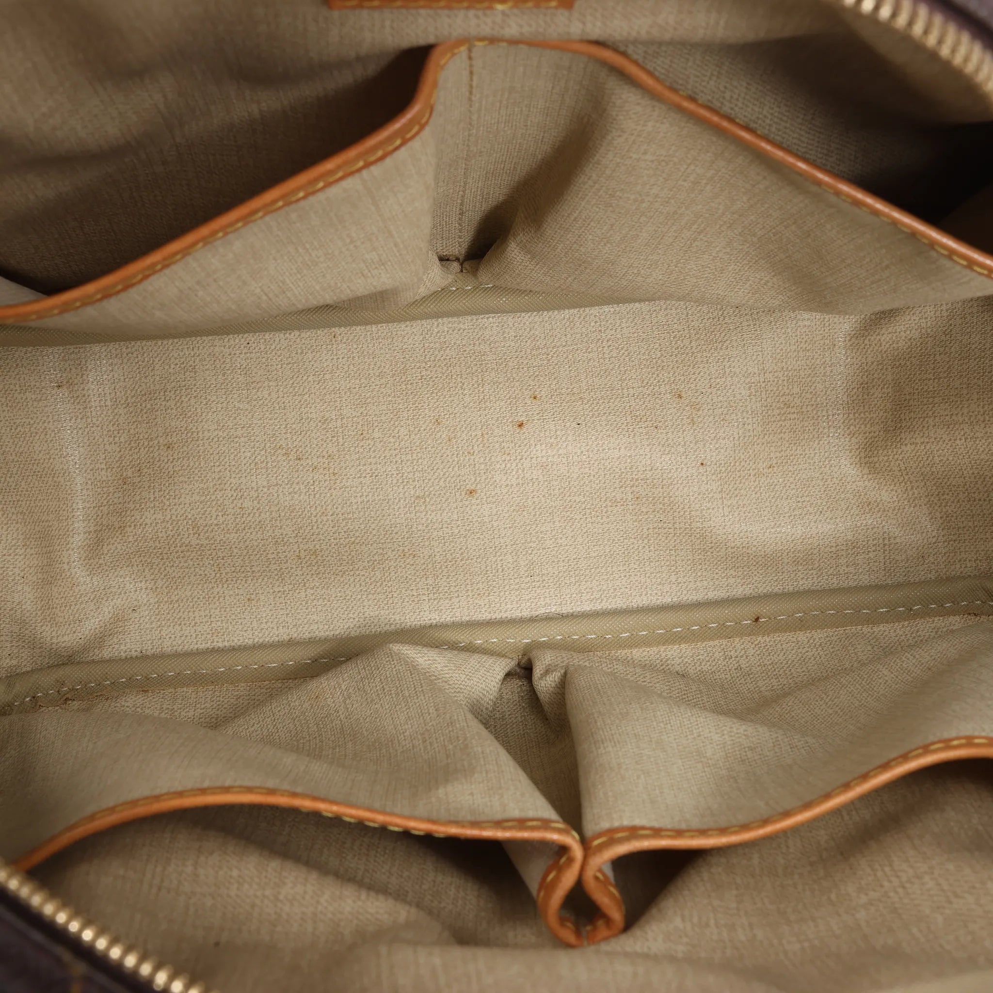 Louis Vuitton Trouville Monogram Canvas Handbag in Brown M42228