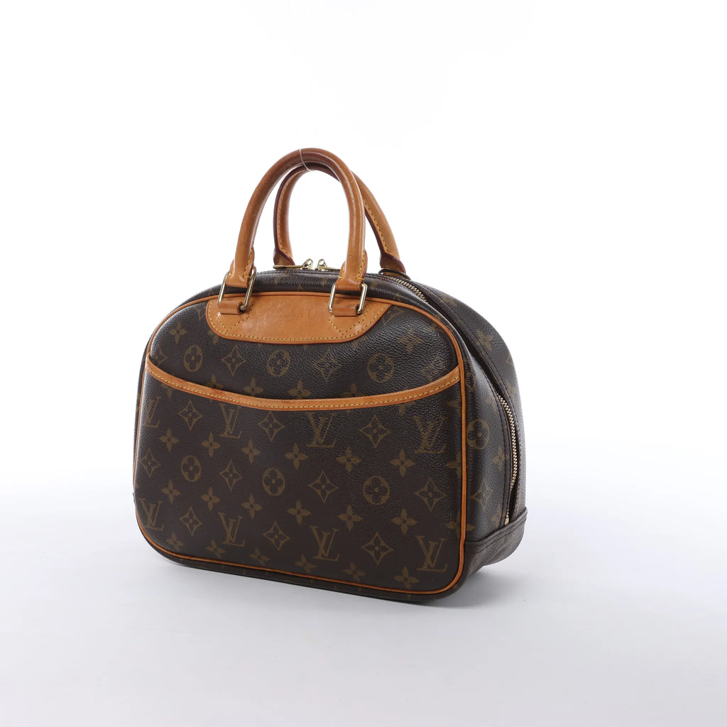 Louis Vuitton Trouville Monogram Canvas Handbag in Brown M42228