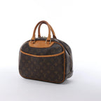Louis Vuitton Trouville Monogram Canvas Handbag in Brown M42228
