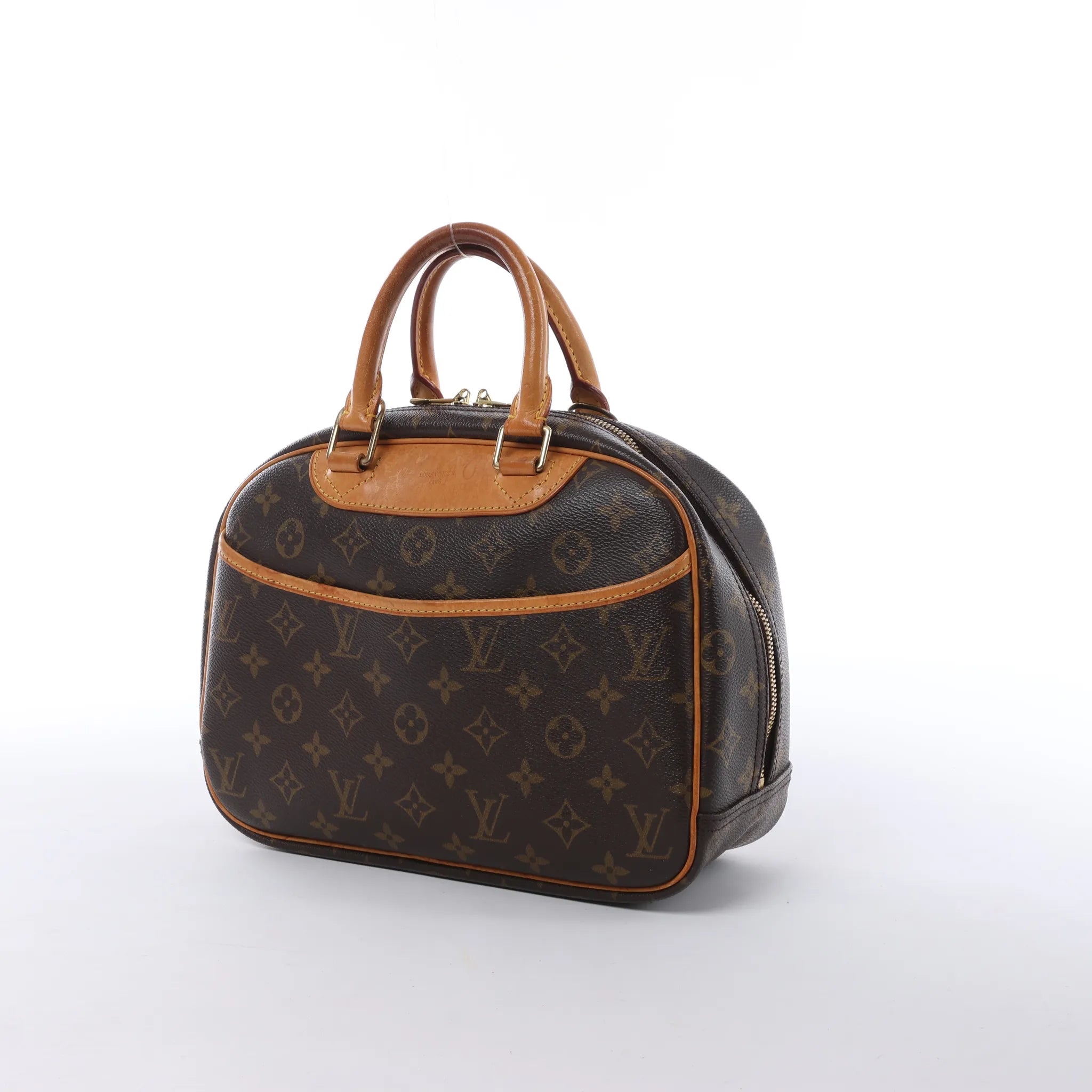Louis Vuitton Trouville Monogram Canvas Handbag in Brown M42228