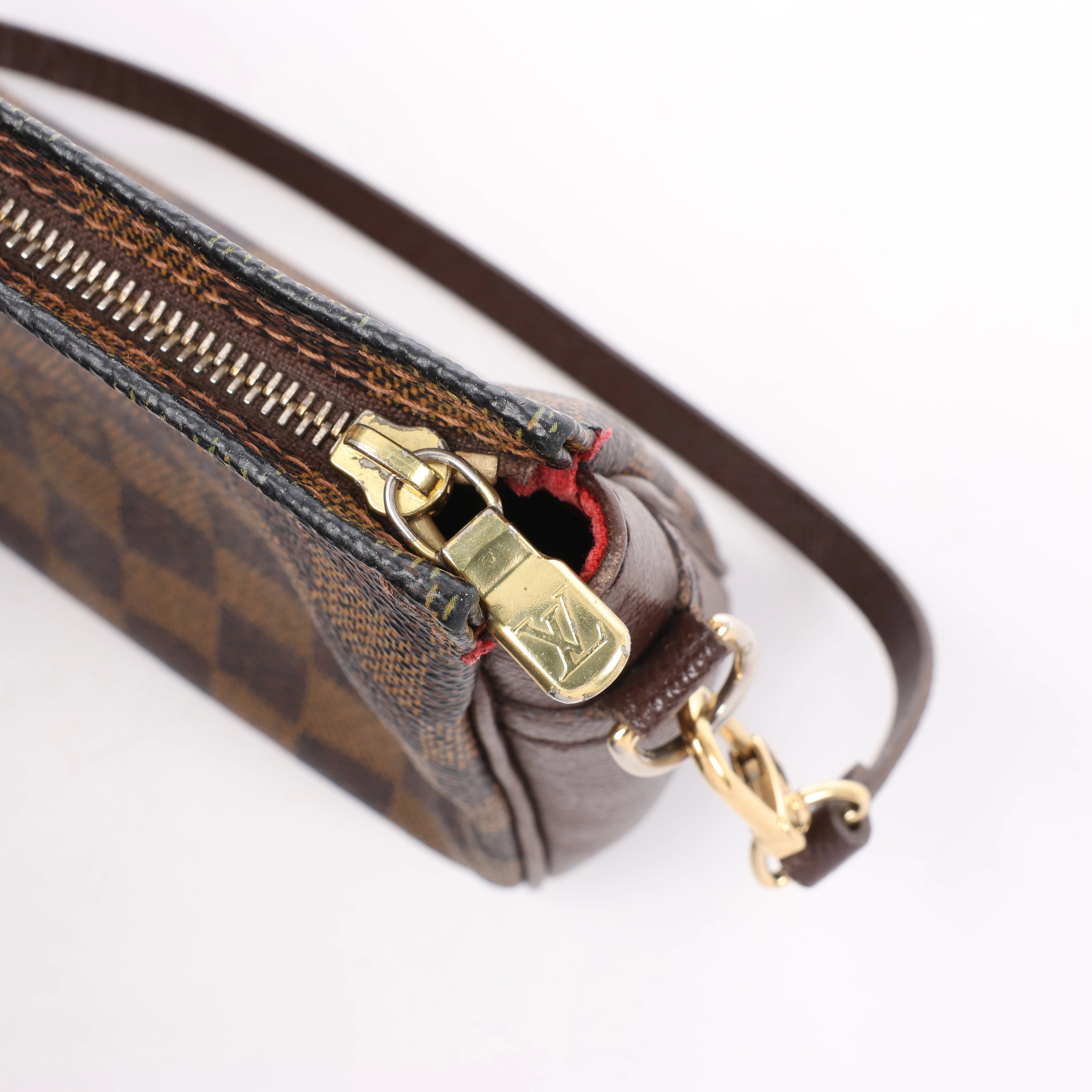 Louis Vuitton Truth Makeup Damier Ebene Handbag in Brown N51982
