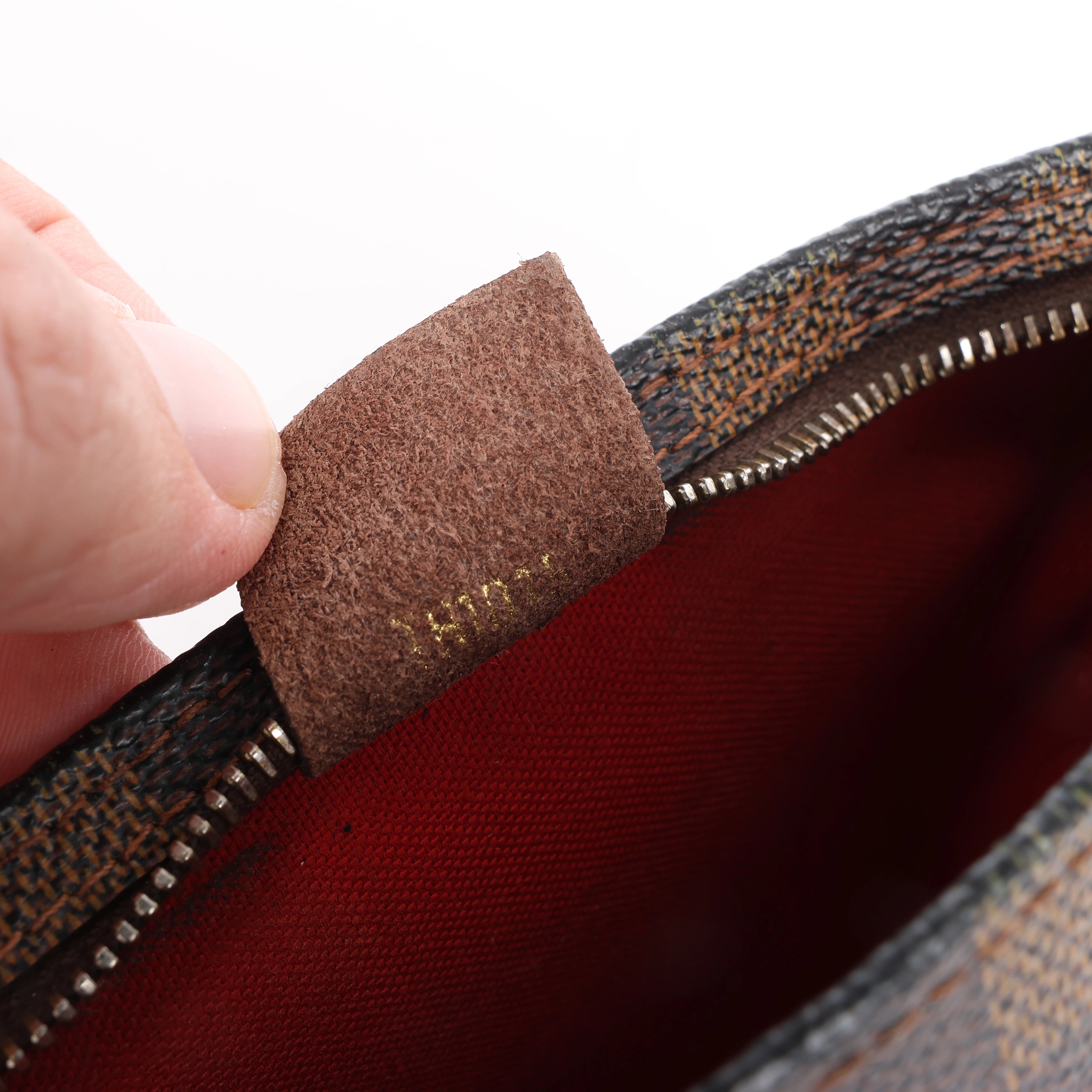 Louis Vuitton Truth Makeup Damier Ebene Handbag in Brown N51982