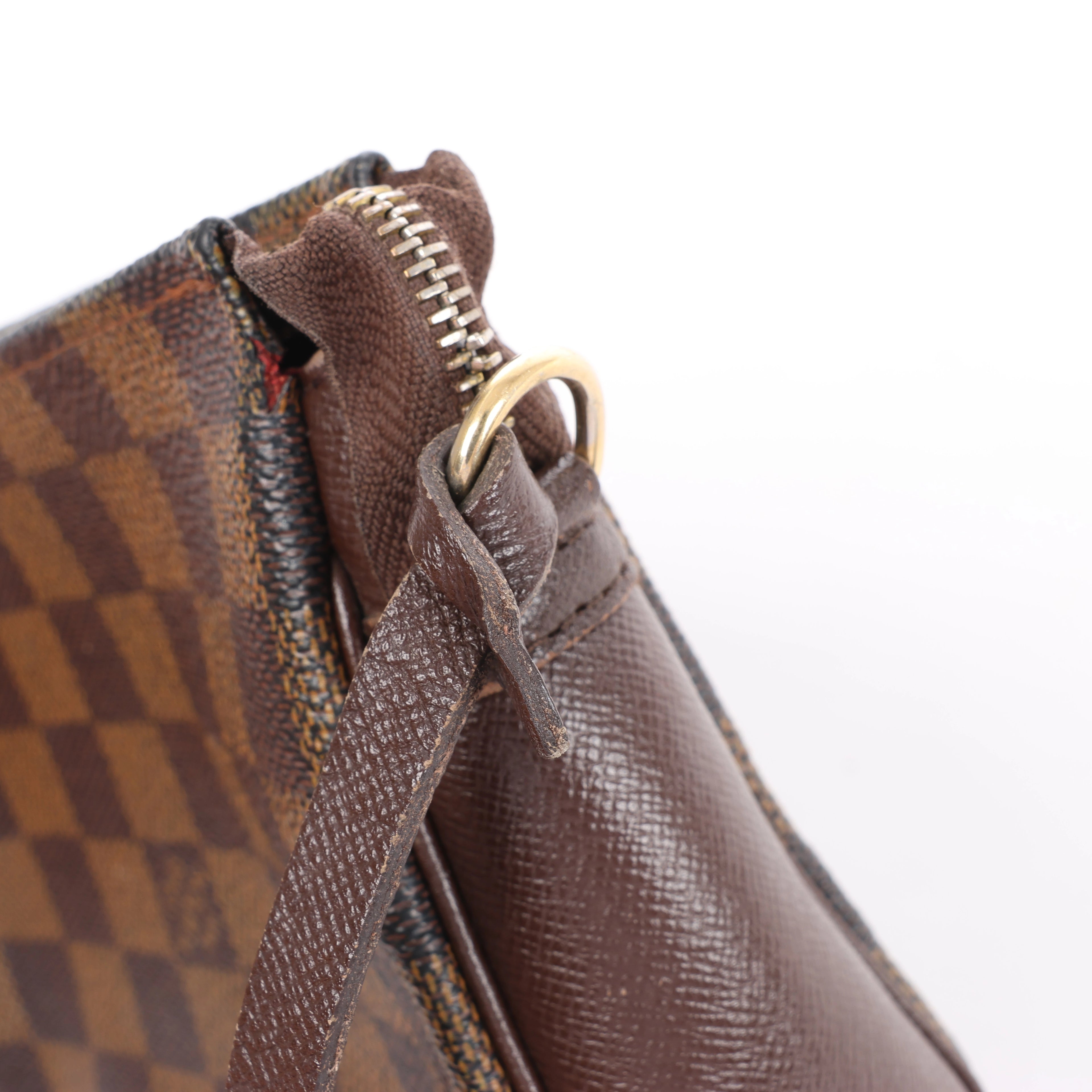 Louis Vuitton Truth Makeup Damier Ebene Handbag in Brown N51982