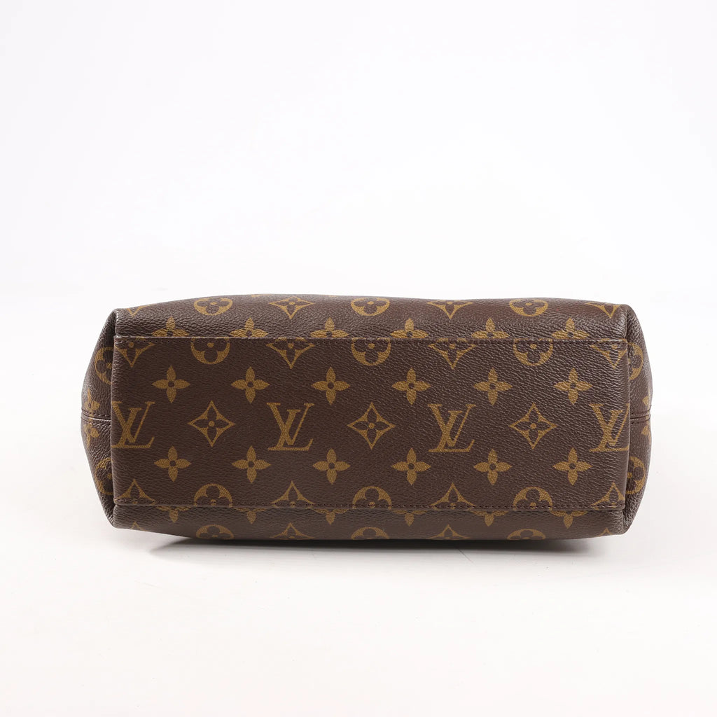 Louis Vuitton Monogram Tuileries Besace 2Way Handbag in Brown x Red M43157