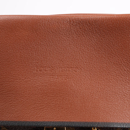 Louis Vuitton Monogram Tuileries Besace 2Way Handbag in Brown x Red M43157