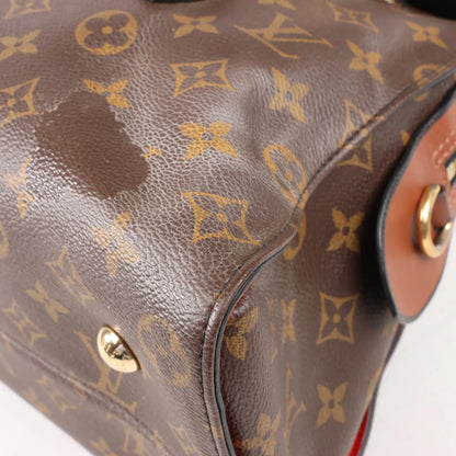 Louis Vuitton Monogram Tuileries 2Way Handbag in Brown M41456