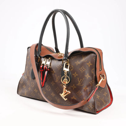 Louis Vuitton Monogram Tuileries 2Way Handbag in Brown M41456