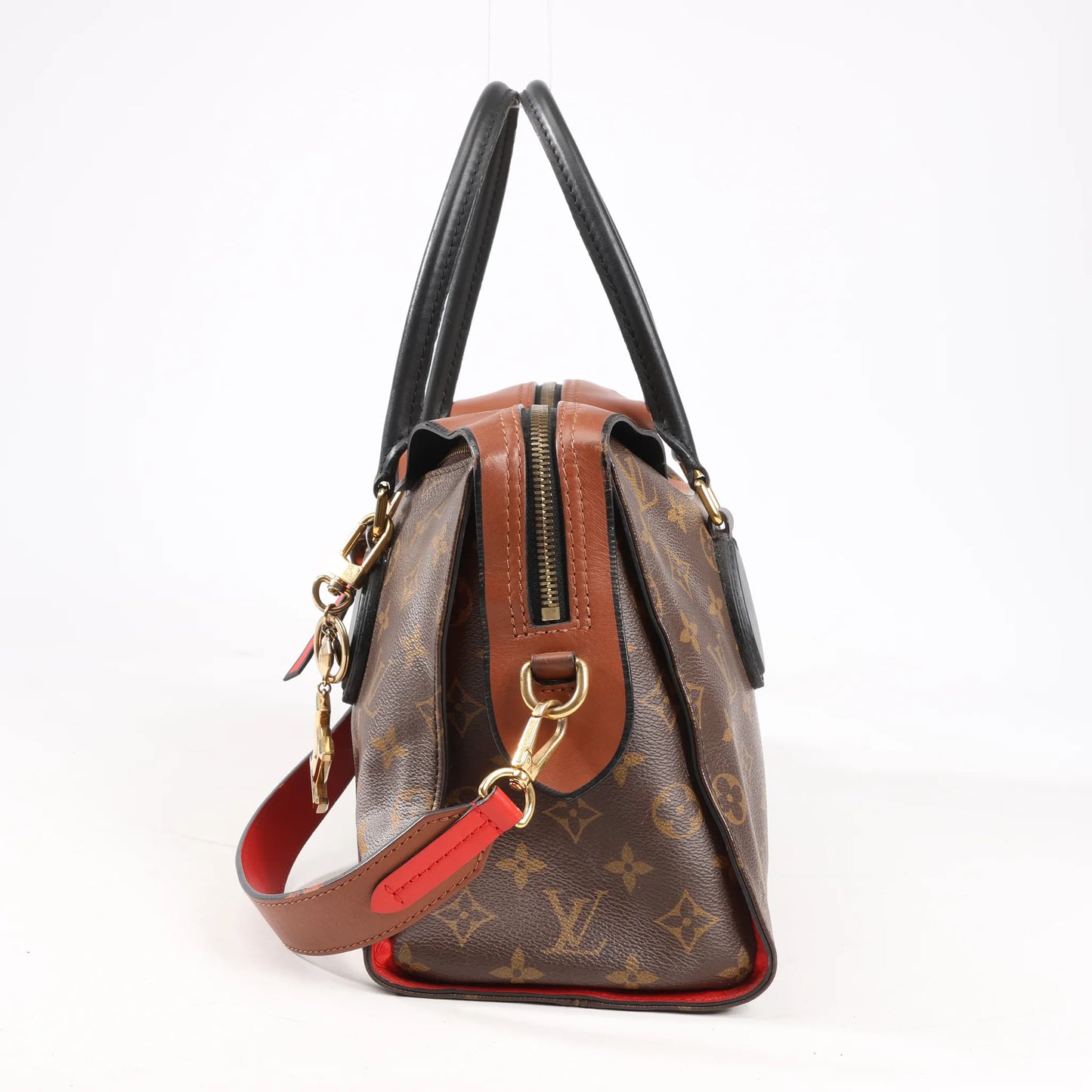 Louis Vuitton Monogram Tuileries 2Way Handbag in Brown M41456