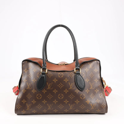 Louis Vuitton Monogram Tuileries 2Way Handbag in Brown M41456