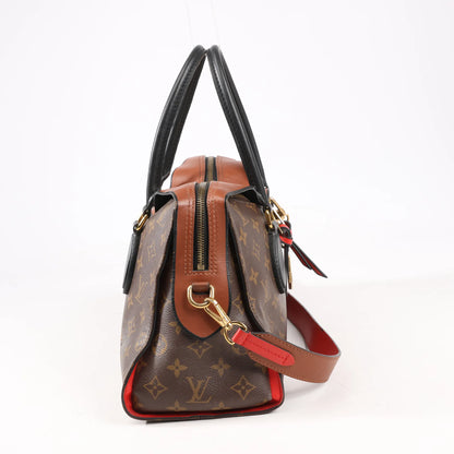 Louis Vuitton Monogram Tuileries 2Way Handbag in Brown M41456