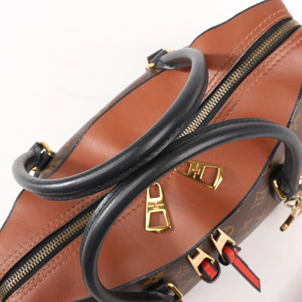 Louis Vuitton Monogram Tuileries 2Way Handbag in Brown M41456