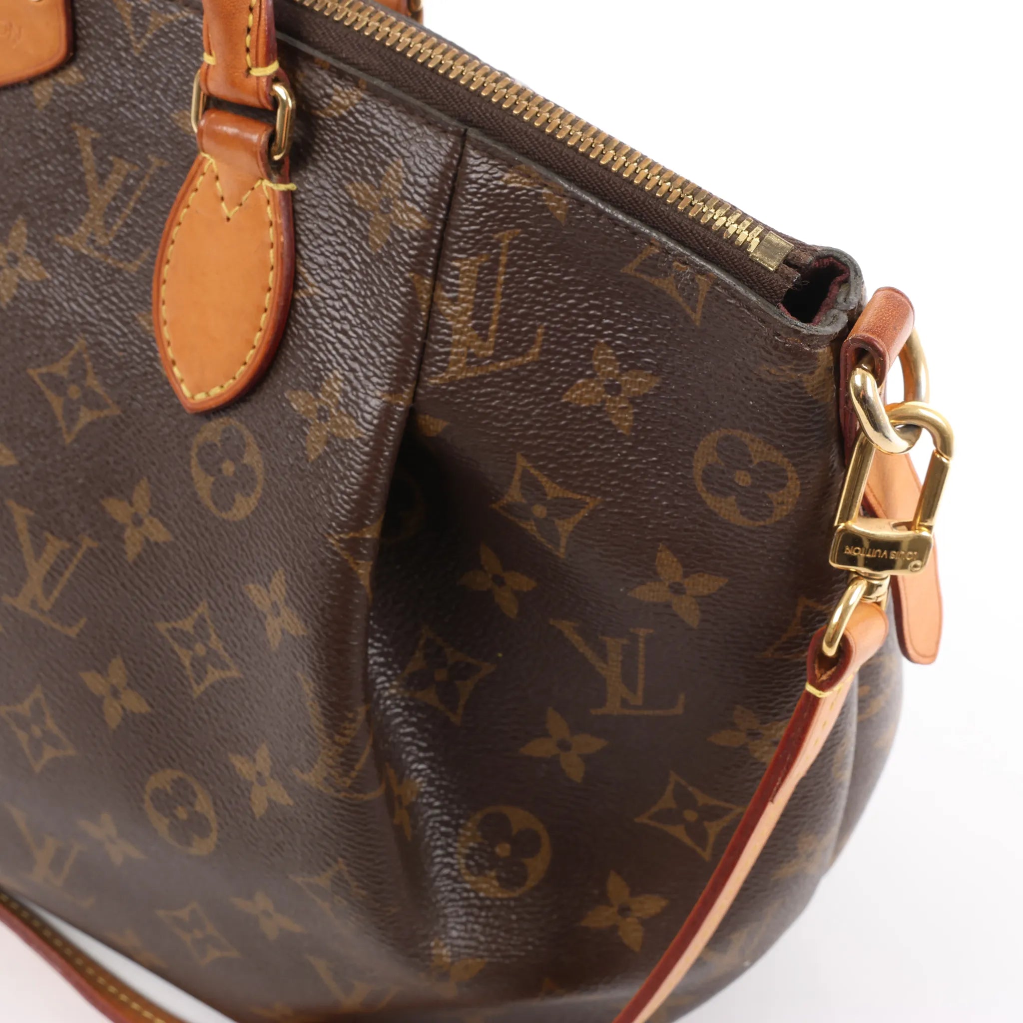 Louis Vuitton Turenne MM Monogram 2Way Handbag in Brown M48814