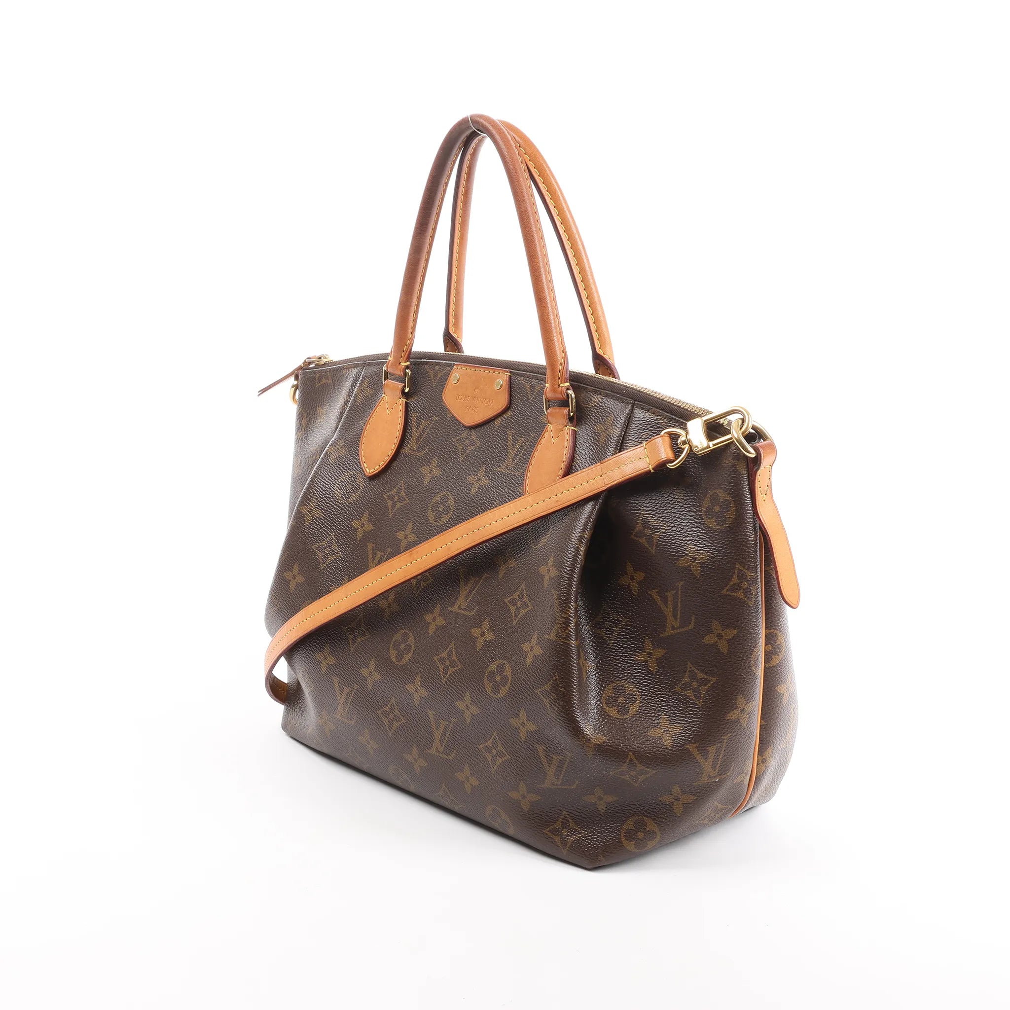 Louis Vuitton Turenne MM Monogram 2Way Handbag in Brown M48814