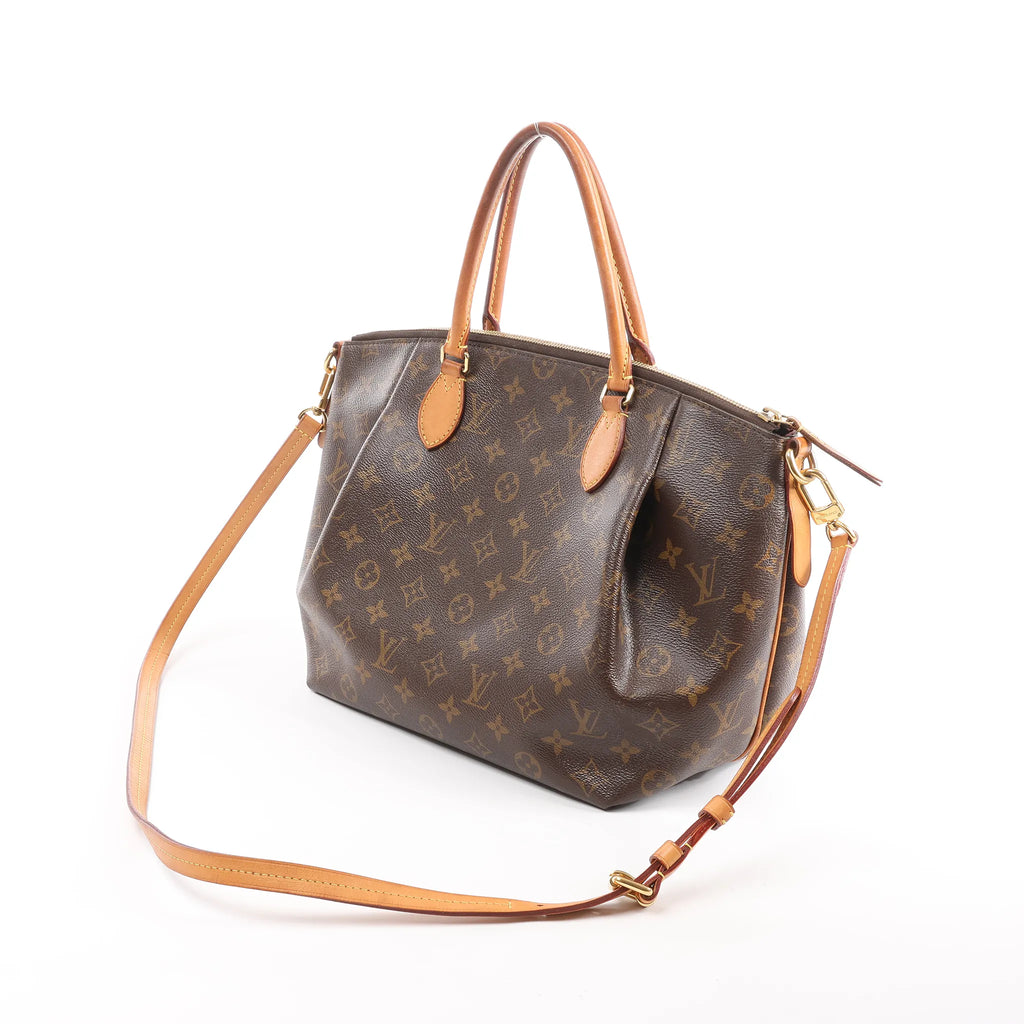 Louis Vuitton Turenne MM Monogram 2Way Handbag in Brown M48814