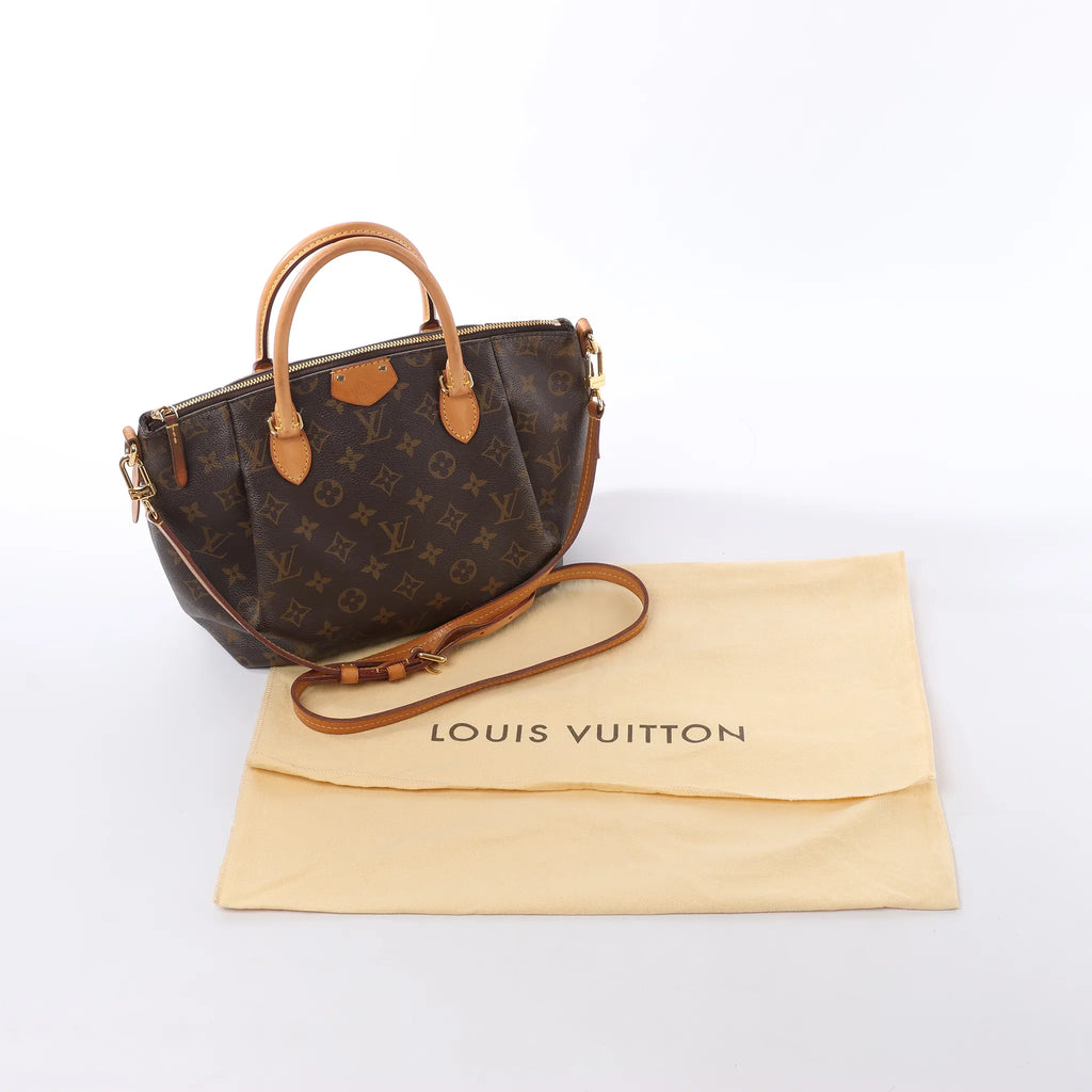Louis Vuitton Turenne PM Monogram 2Way Handbag in Brown M48813