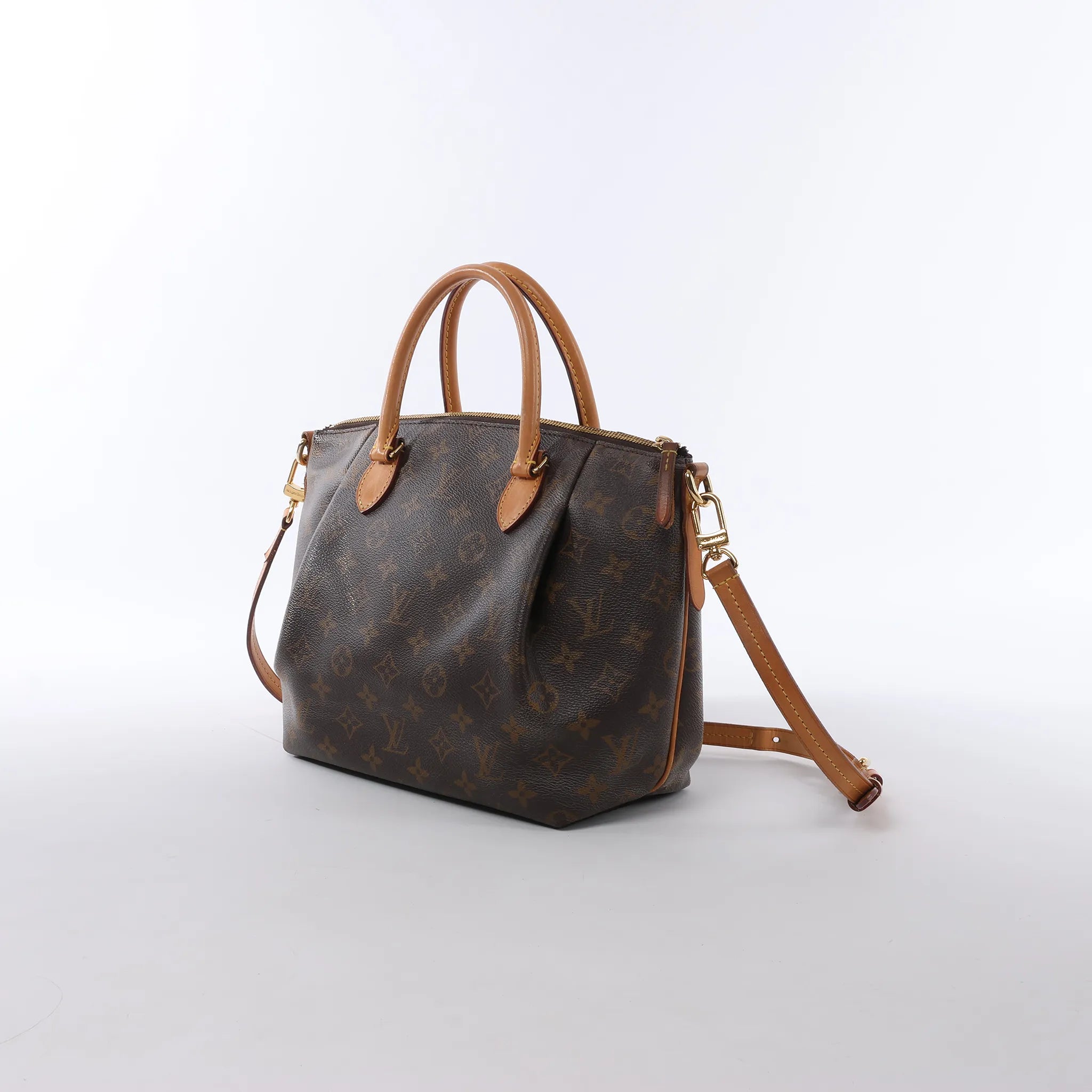 Louis Vuitton Turenne PM Monogram 2Way Handbag in Brown M48813