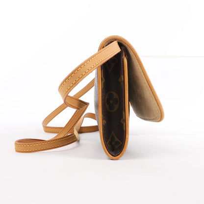 Louis Vuitton Monogram Canvas Pochette Twin GM Shoulder Bag M51852