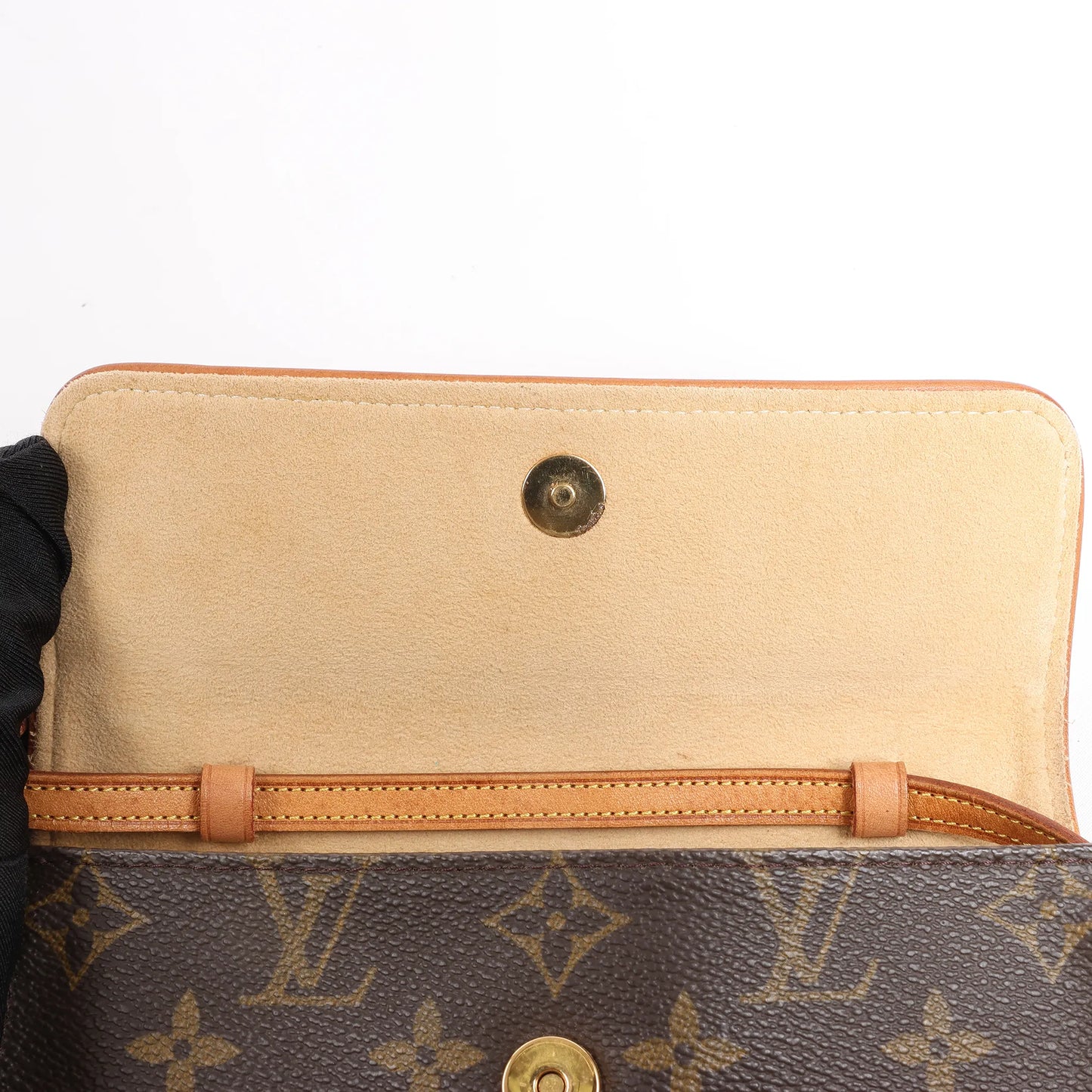 Louis Vuitton Monogram Canvas Pochette Twin PM Shoulder Bag M51854