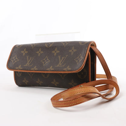 Louis Vuitton Monogram Canvas Pochette Twin PM Shoulder Bag M51854
