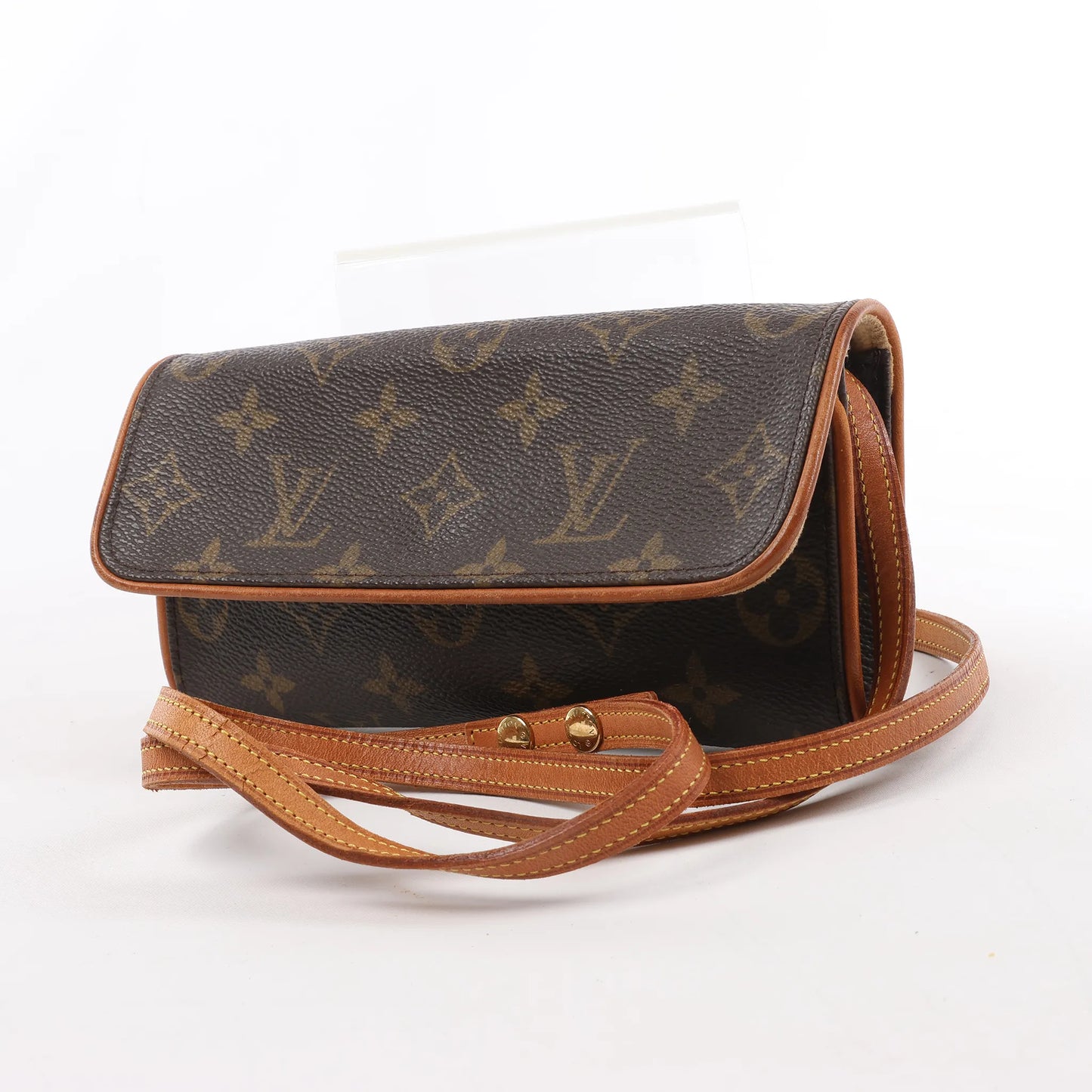 Louis Vuitton Monogram Canvas Pochette Twin PM Shoulder Bag M51854
