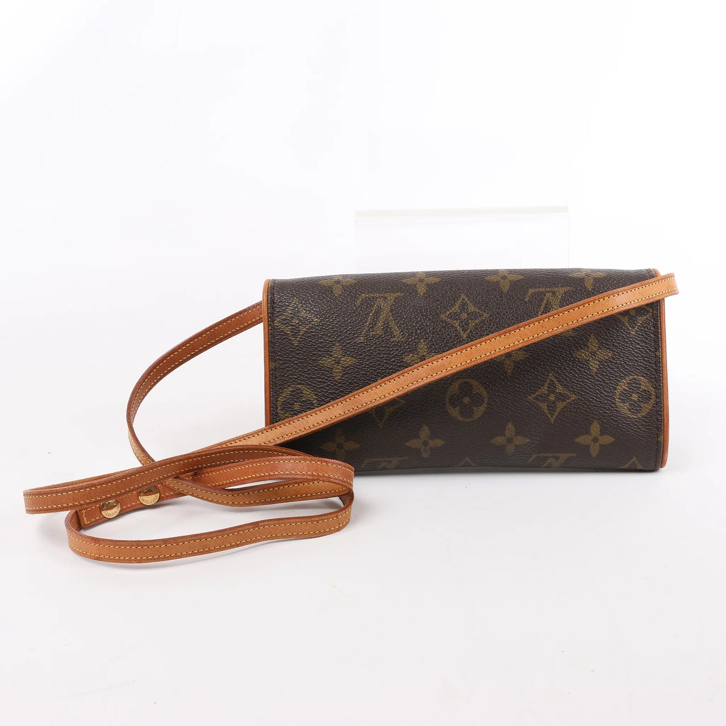Louis Vuitton Monogram Canvas Pochette Twin PM Shoulder Bag M51854