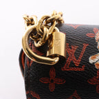 Louis Vuitton Twist MM Catgram x Taurillon Crossbody Bag in Brown x Orange M44408
