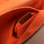 Louis Vuitton Twist MM Catgram x Taurillon Crossbody Bag in Brown x Orange M44408