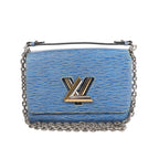 Louis Vuitton Twist MM Epi Leather Crossbody Bag in Blue M50271