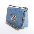 Louis Vuitton Twist MM Epi Leather Crossbody Bag in Blue M50271