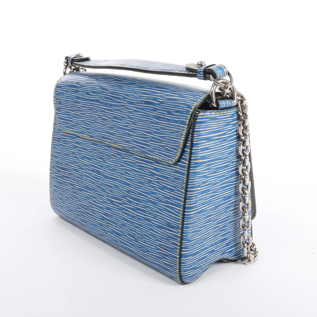 Louis Vuitton Twist MM Epi Leather Crossbody Bag in Blue M50271