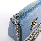Louis Vuitton Twist MM Epi Leather Crossbody Bag in Blue M50271
