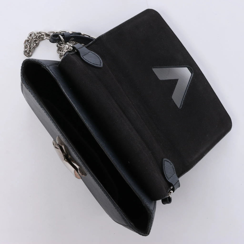 Louis Vuitton Twist MM Epi Leather Crossbody Bag in Black M50282