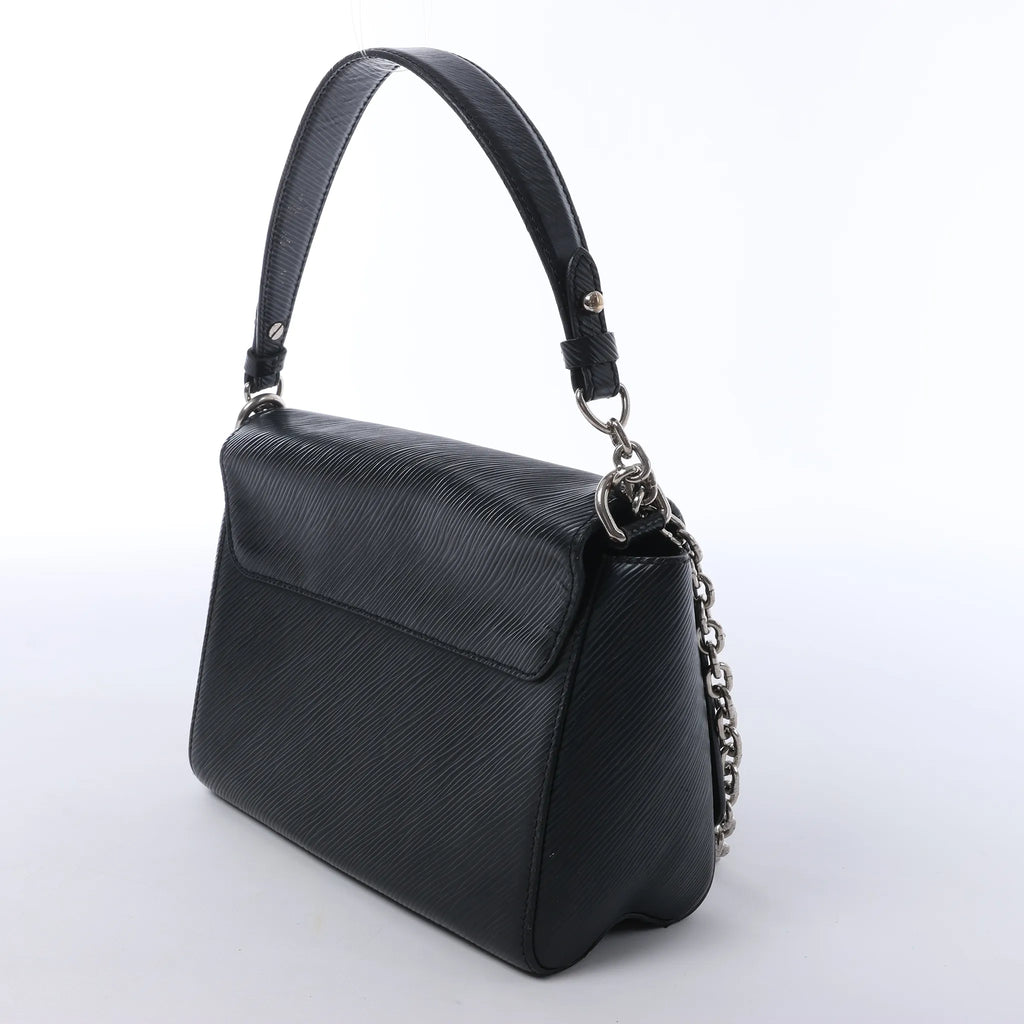 Louis Vuitton Twist MM Epi Leather Crossbody Bag in Black M50282