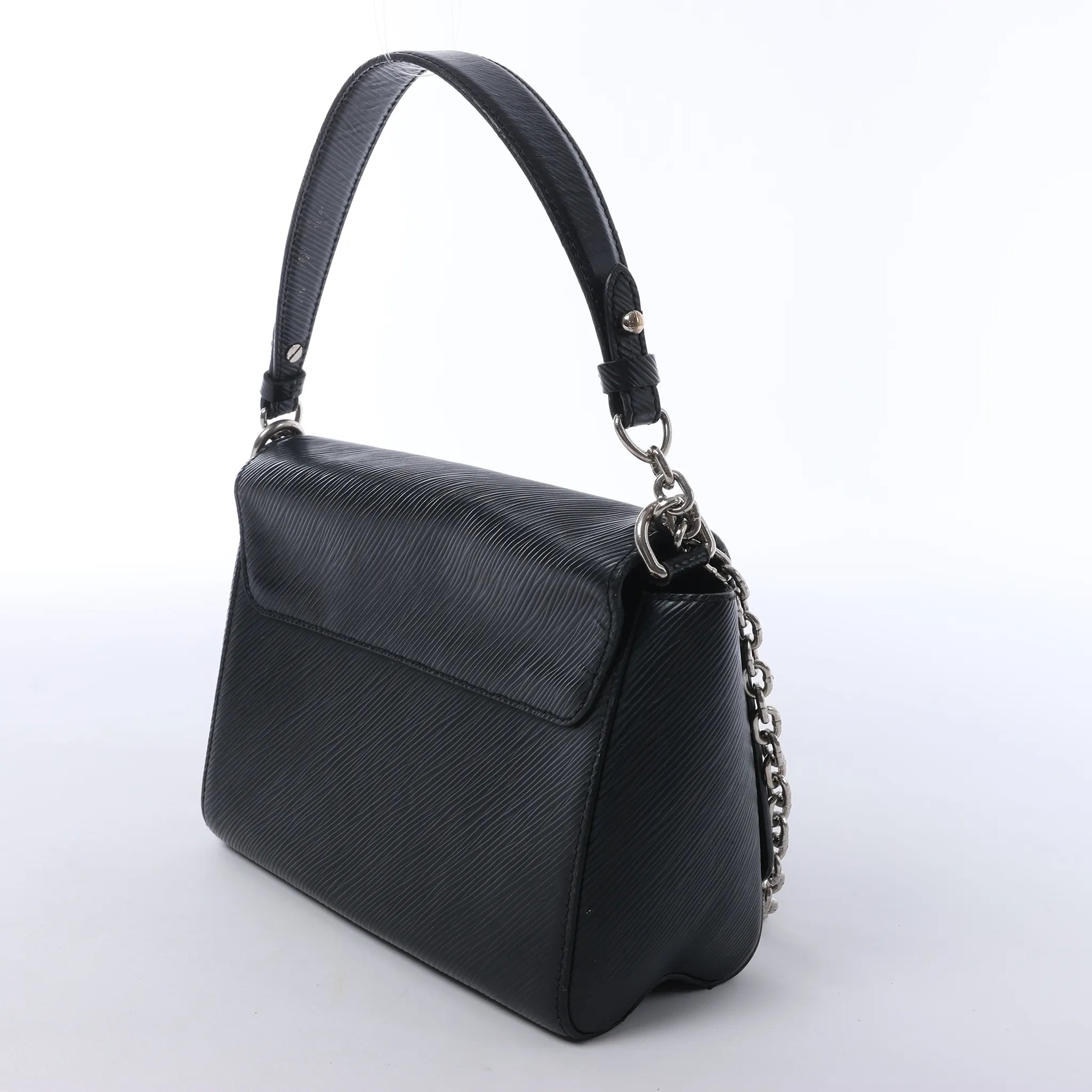 Louis Vuitton Twist MM Epi Leather Crossbody Bag in Black M50282