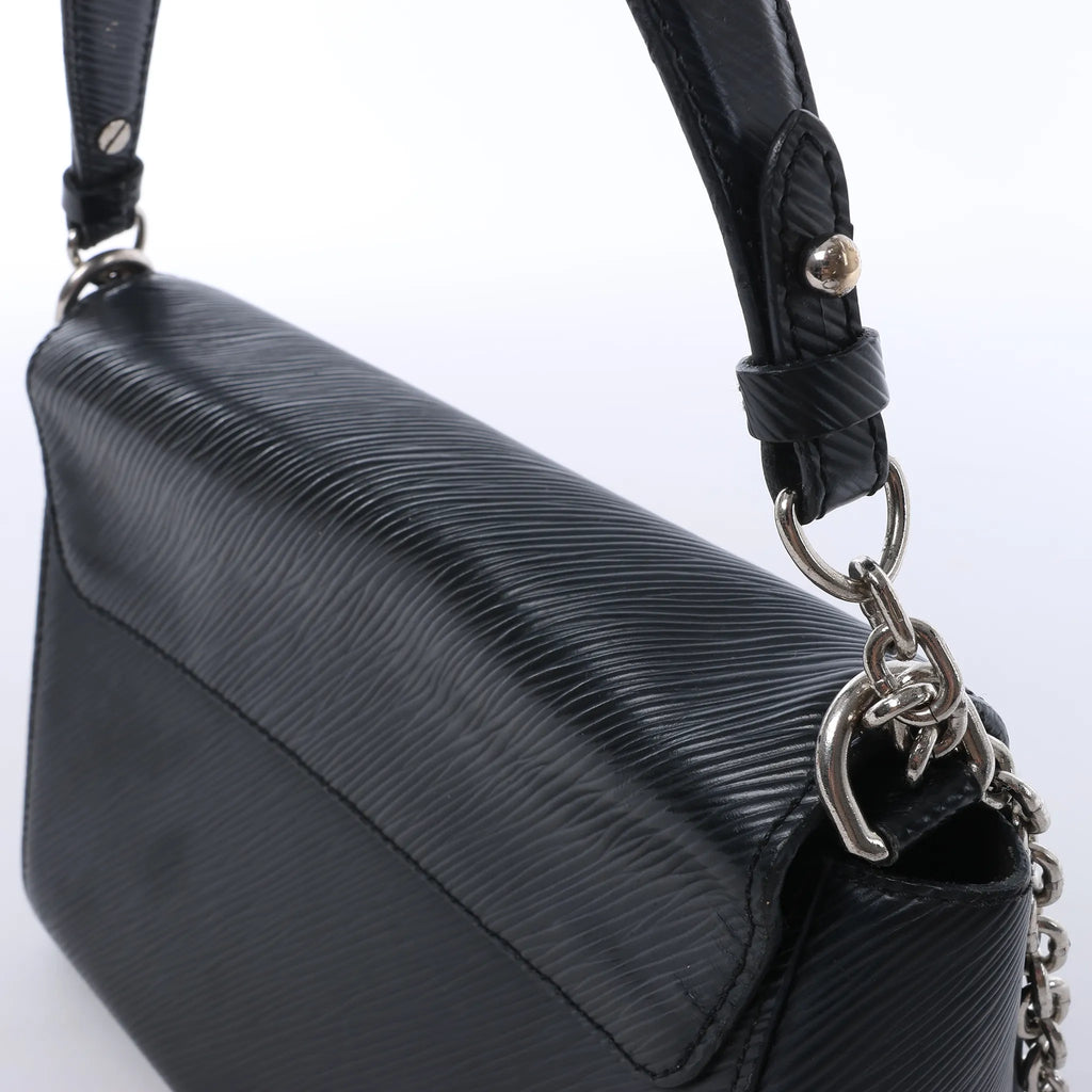 Louis Vuitton Twist MM Epi Leather Crossbody Bag in Black M50282