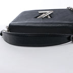 Louis Vuitton Twist MM Epi Leather Crossbody Bag in Black M50282