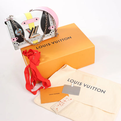 Louis Vuitton Twist MM Epi Leather Shoulder Bag in Multicolor M53717