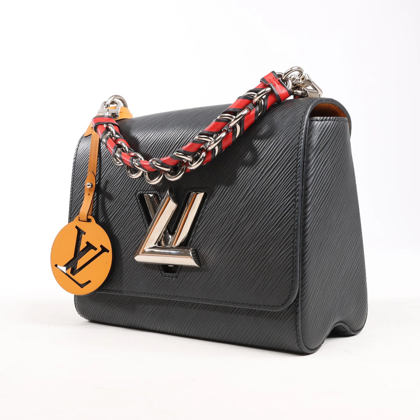 Louis Vuitton Twist MM Epi Leather Shoulder Bag in Black M53921