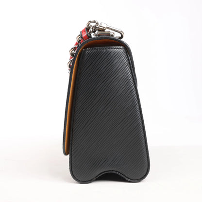 Louis Vuitton Twist MM Epi Leather Shoulder Bag in Black M53921