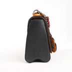Louis Vuitton Twist MM Epi Leather Shoulder Bag in Black M53921