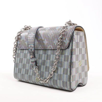 Louis Vuitton Twist MM Monogram LV Pop Crossbody Bag in Gray M55480