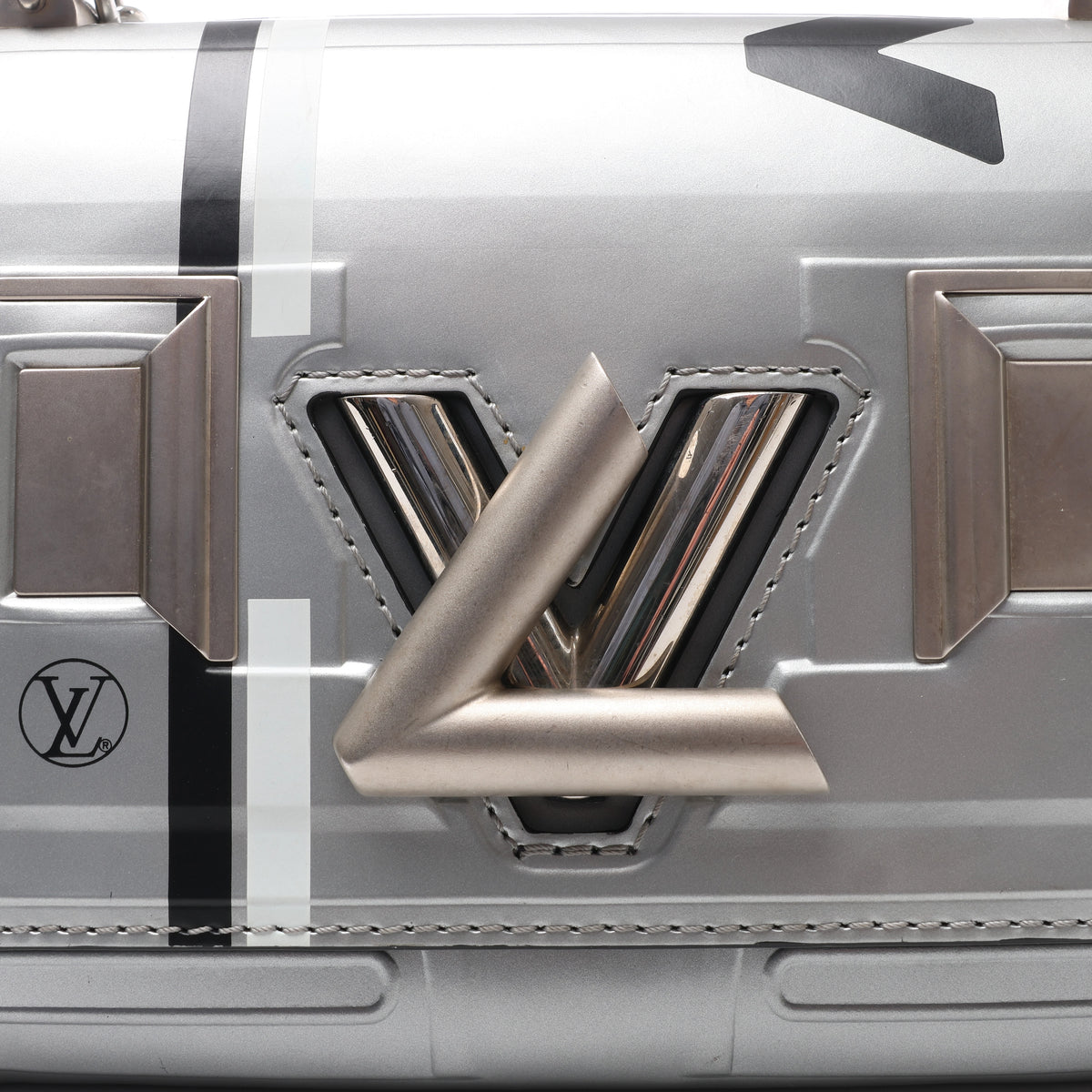 Louis Vuitton Twist PM Spaces Collection Crossbody Bag in Silver
