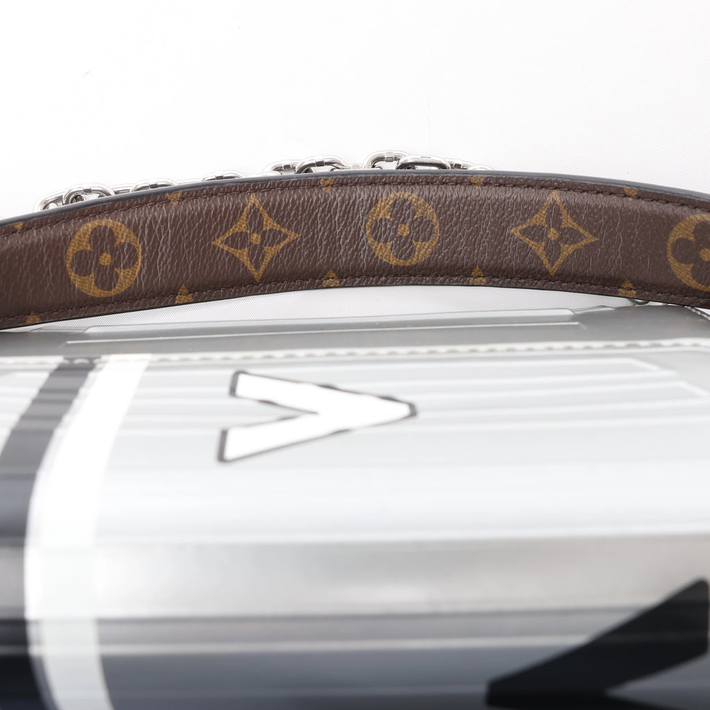 Louis Vuitton Twist PM Spaces Collection Crossbody Bag in Silver