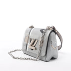 Louis Vuitton Twist PM Spaces Collection Crossbody Bag in Silver
