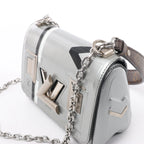 Louis Vuitton Twist PM Spaces Collection Crossbody Bag in Silver
