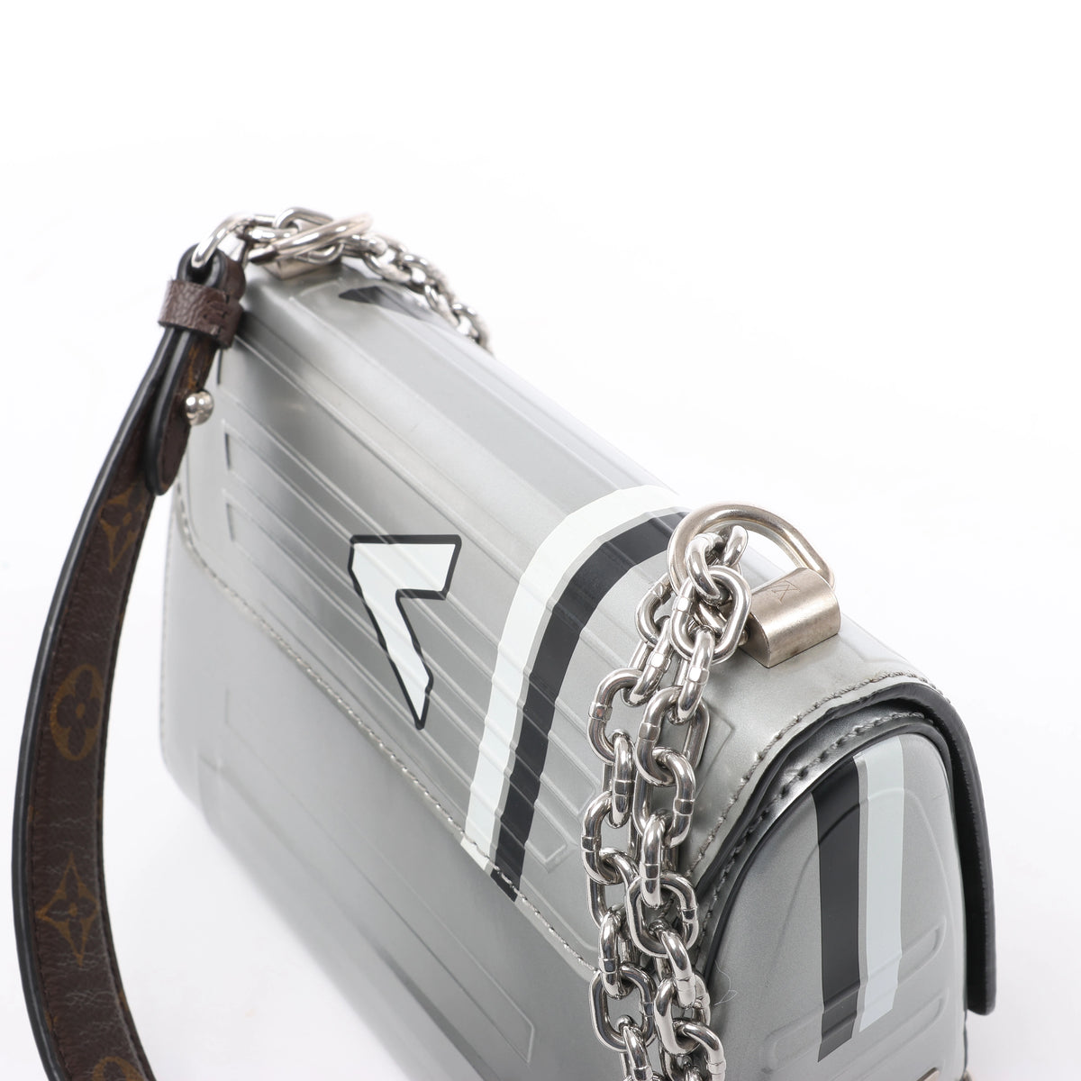Louis Vuitton Twist PM Spaces Collection Crossbody Bag in Silver