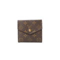 Louis Vuitton Monogram canvas Porte-Monnaie Billets wallet with envelope flap and gold-tone snap button closure