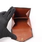 Louis Vuitton Porte-Monnaie Billets Monogram Wallet in Brown